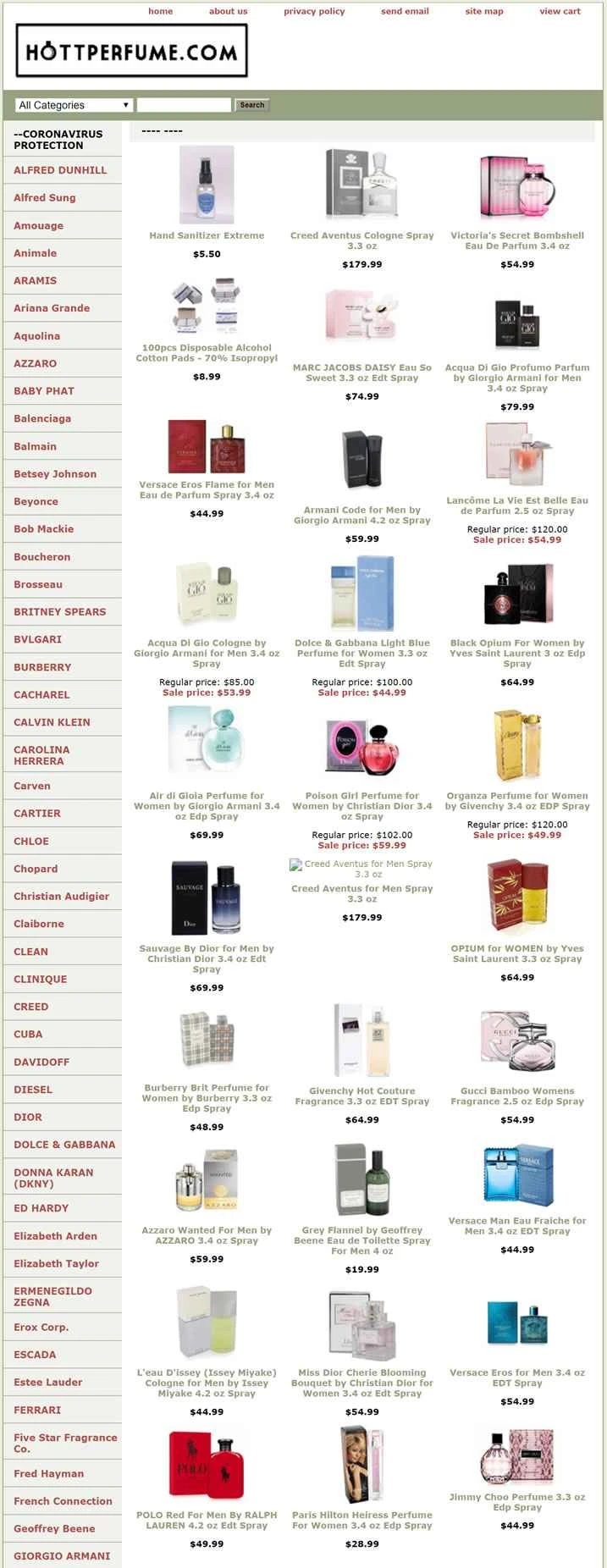 Hottperfume は、デザイナー香水を割引価格で提供する米国のウェブサイトです。