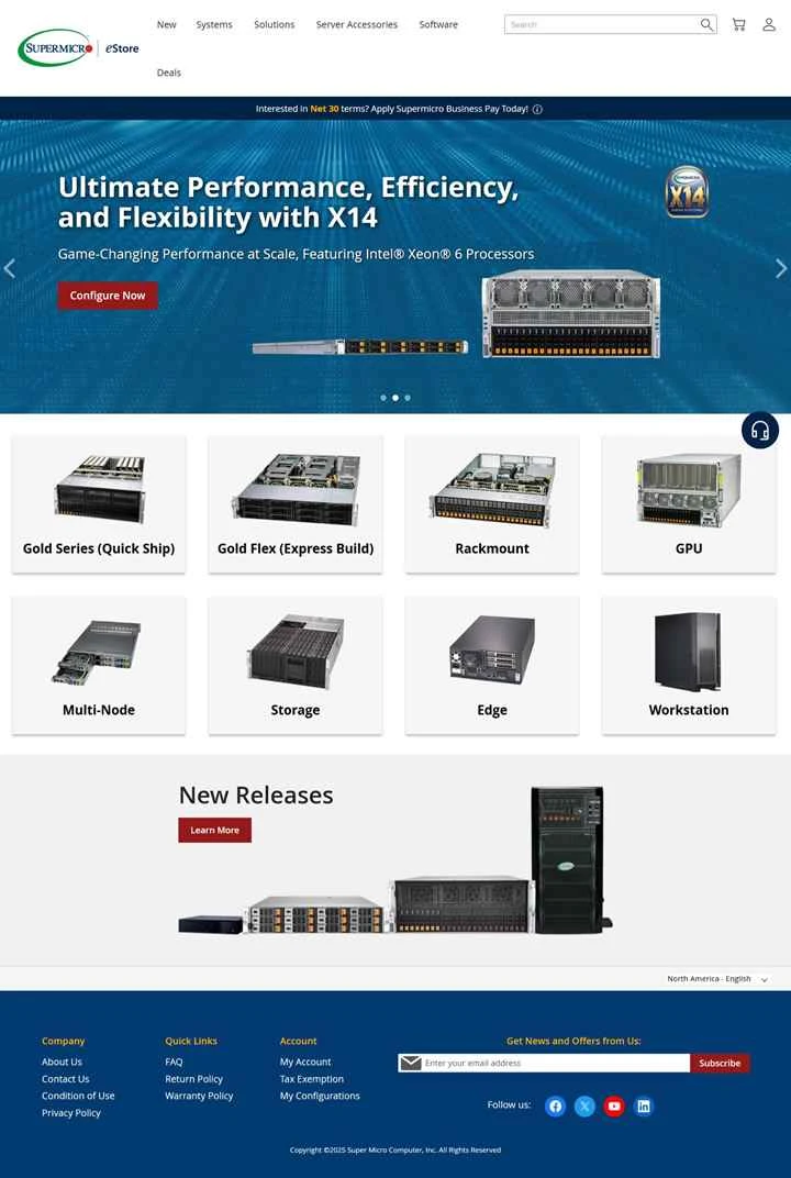 スーパーマイクロ eストア