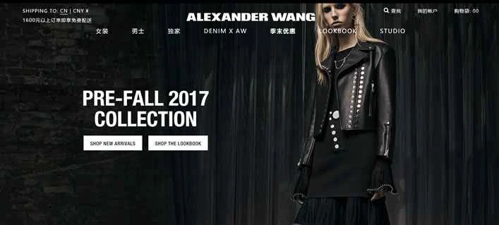 アレキサンダー・ワン公式サイト：アレキサンダー・ワン