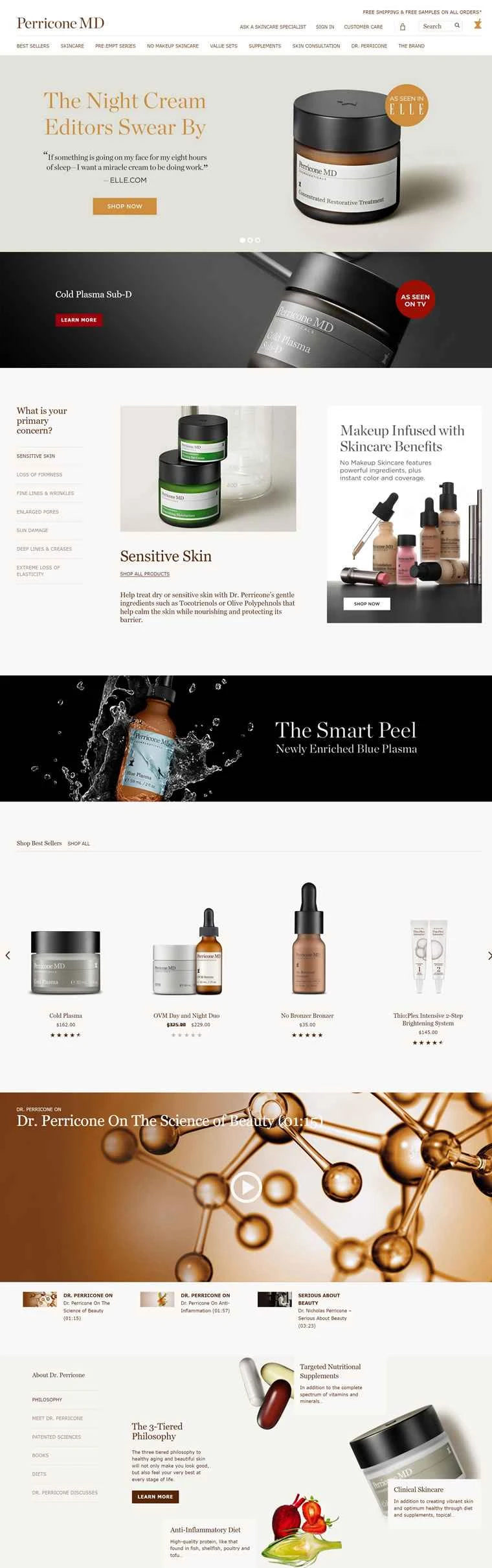 Perricone MD US公式サイト：アンチエイジングスキンケア製品