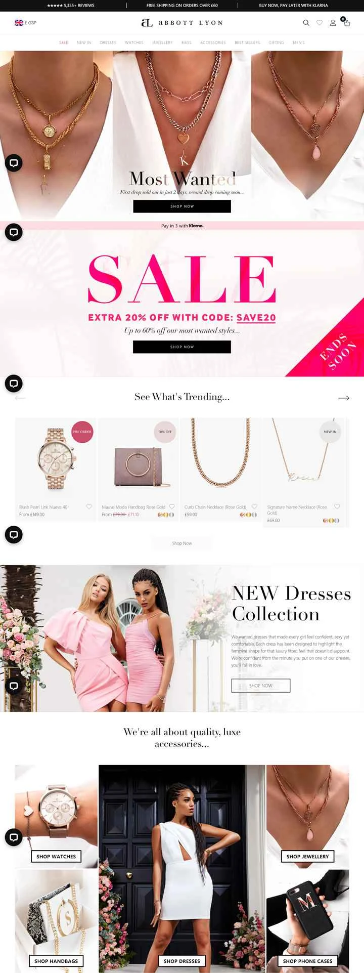 アボット・リヨン公式サイト：女性用腕時計、ジュエリー、アクセサリー