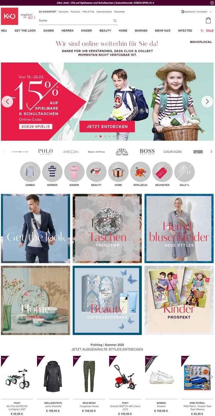 Kastner & Øhler: オーストリアのファッション、美容、玩具、家庭用家具