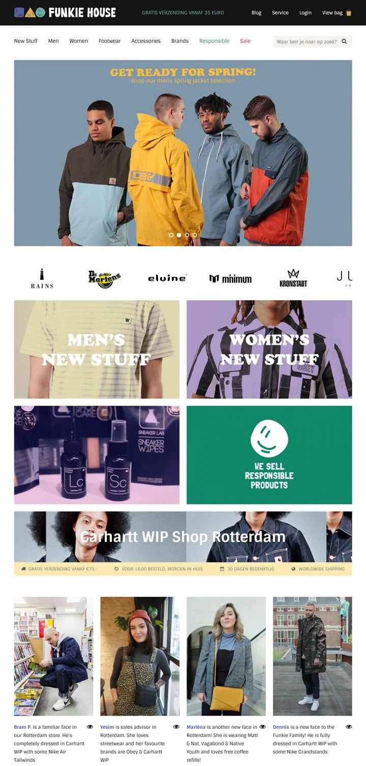 オランダのストリートスタイルの家：ファンキーハウス