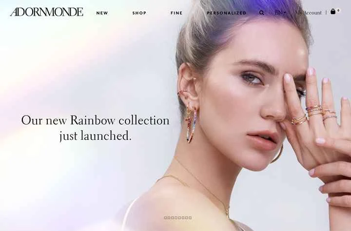 ファッションをジュエリーに取り入れる：Adornmonde