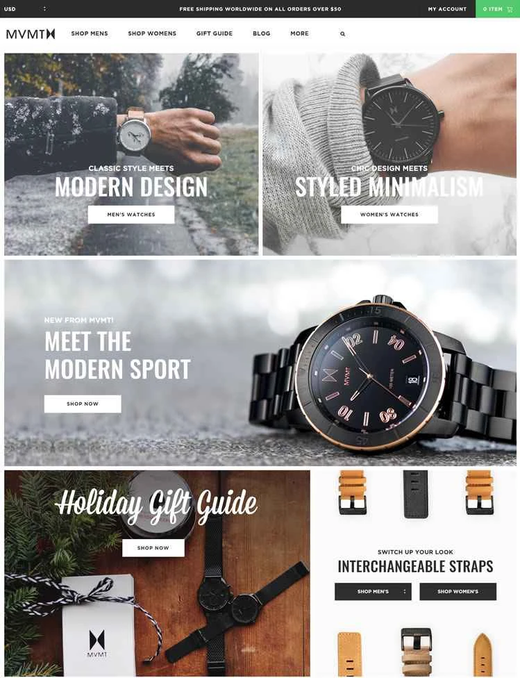 MVMTウォッチ公式サイト：スタイリッシュで手頃な価格の高品質腕時計