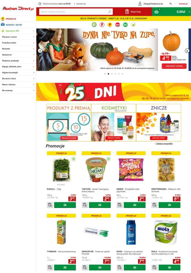 Auchan Direct Poland: Auchan オンライン食料品店