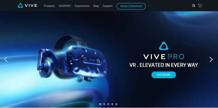 HTC VIVE US公式サイト：VRバーチャルリアリティグラス