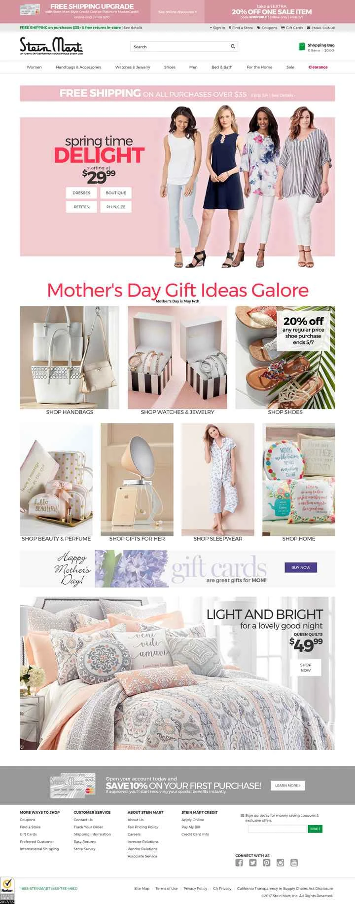 スタインマートは、アメリカの男性用・女性用ディスカウント衣料品店チェーンです。