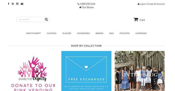 ブリスベンを拠点とする女性向けファッションブランド：Adrift