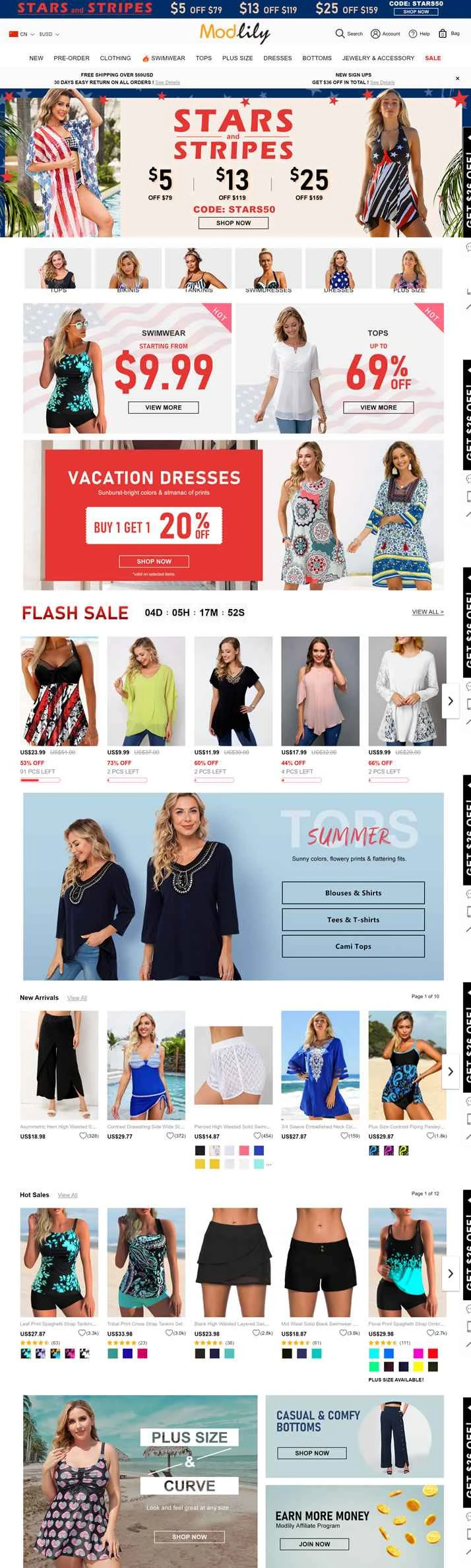 Modlily、グローバルオンラインブティック
