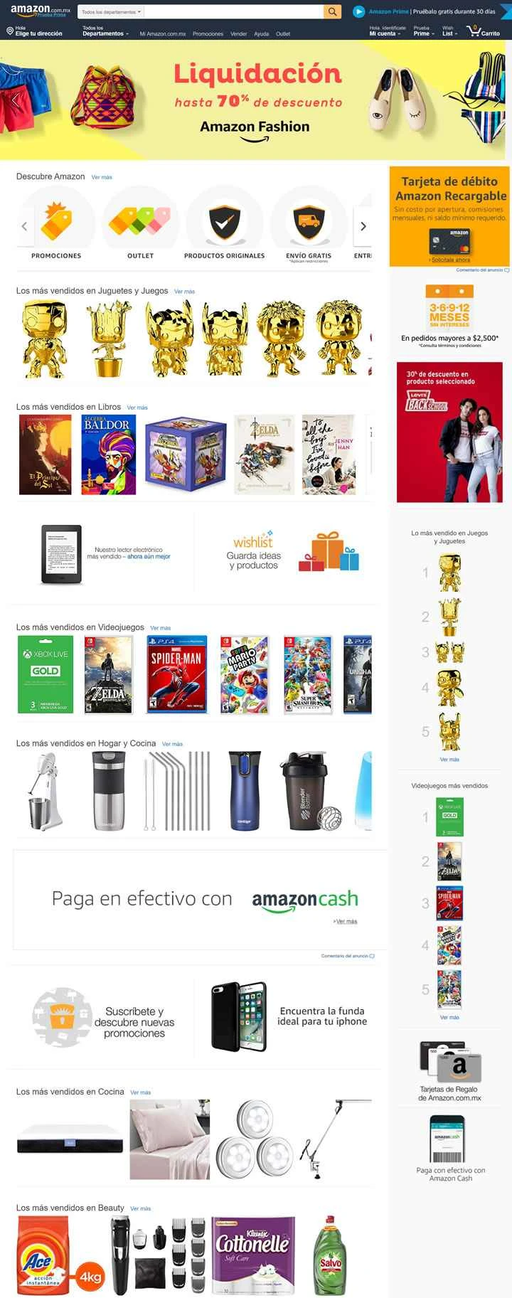 Amazon メキシコ: Amazon.com.mx
