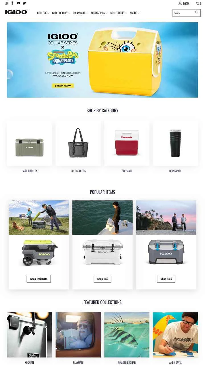 世界最大のクーラーメーカー：イグルークーラーズ