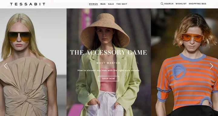 Tessabit USA: 世界的に有名な高級ブランドやデザイナーブランドを取り扱うイタリアのブティック。