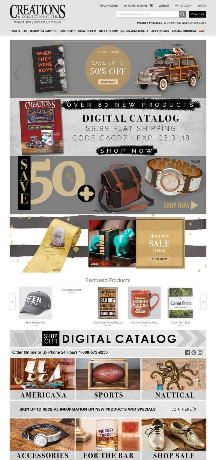 高品質でユニークな製品の世界：クリエーションとコレクション