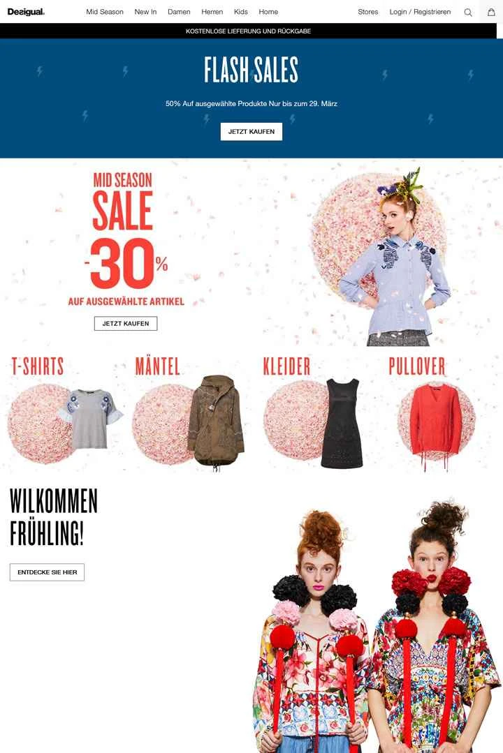 Desigual Germany公式サイト：オリジナル服をオンラインで購入
