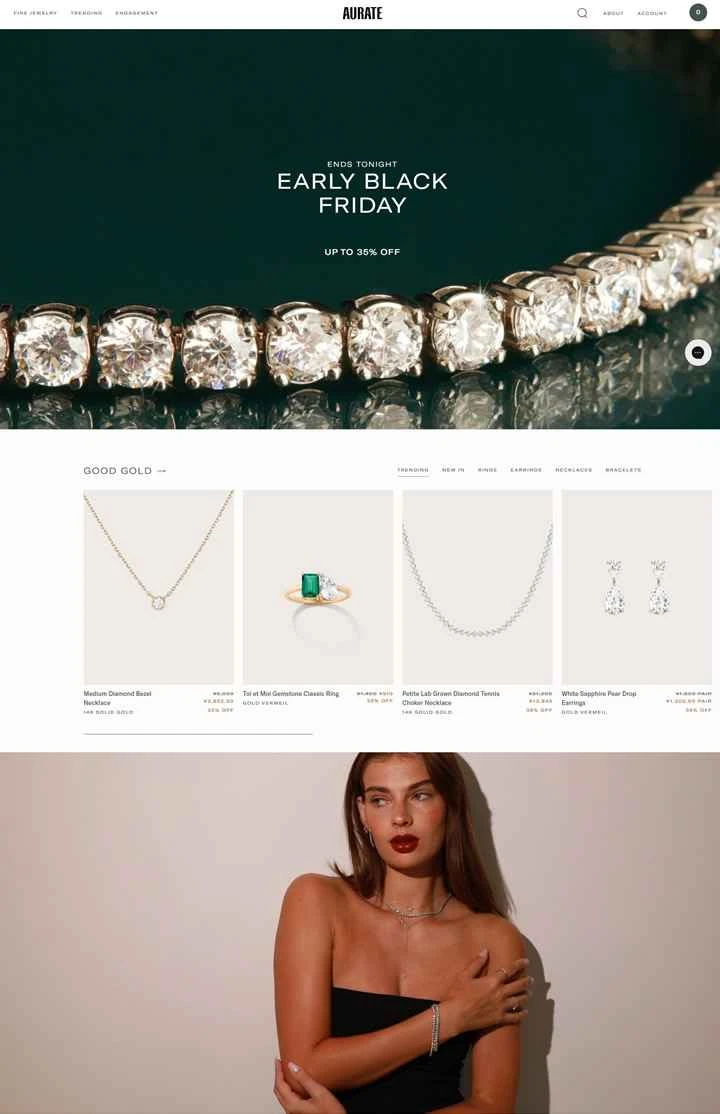 Aurate New York：サステイナブルなファインジュエリー