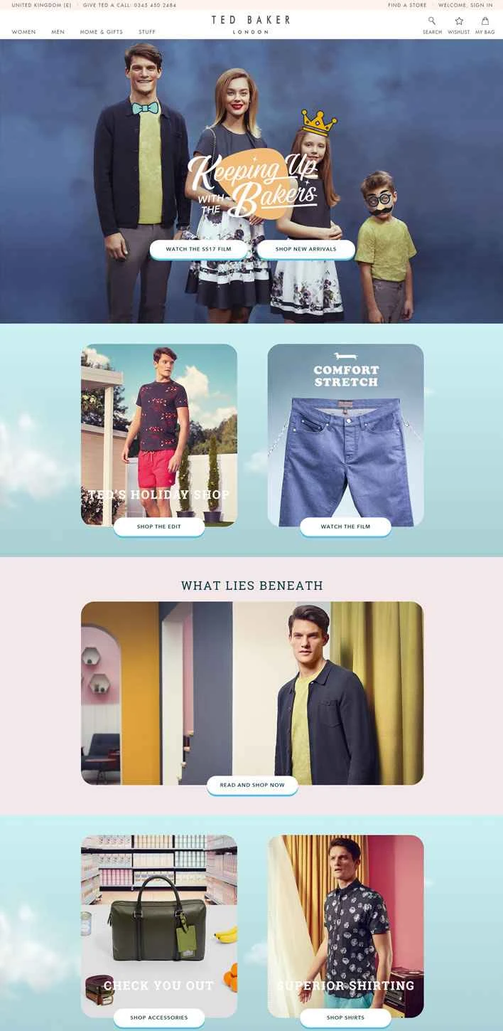 テッド・ベーカー UK ウェブサイト: メンズ・レディースの衣料品とアクセサリー